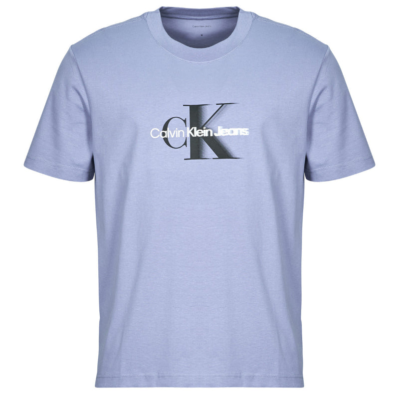 Calvin Klein Mono Logo Tee Blue (8021309718617)