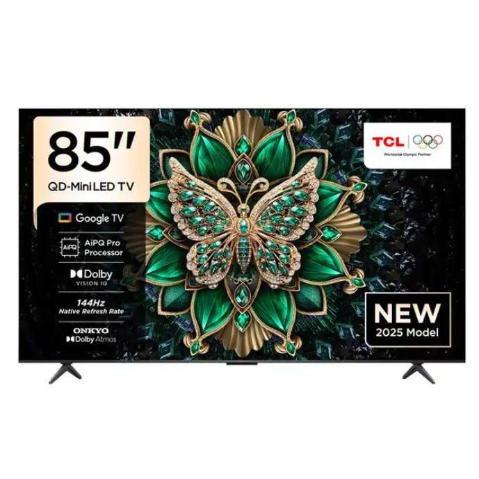 TCL 85-INCH 85C6K MINI LED 4K GOOGLE TV 144HZ