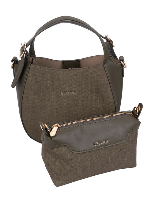 Cellini Thalia Crossbody Sling-Olive Green CS108253