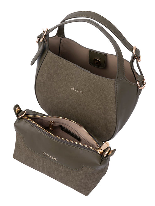 Cellini Thalia Crossbody Sling-Olive Green CS108253