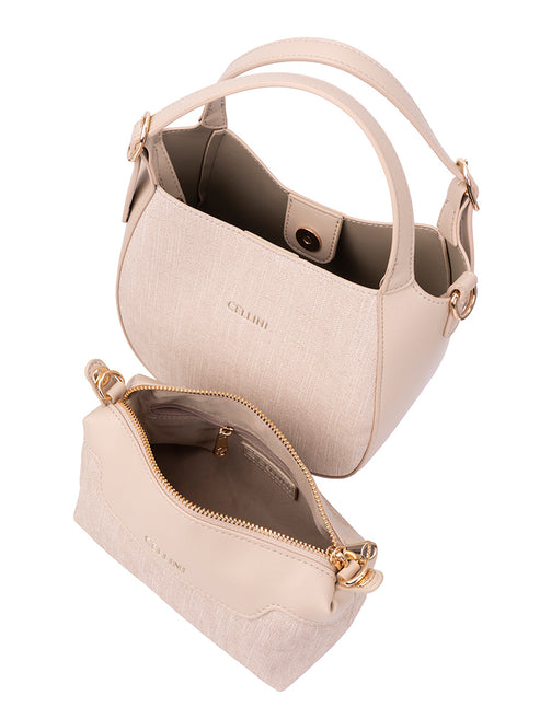 Cellini Thalia Crossbody Sling-Beige CS108251