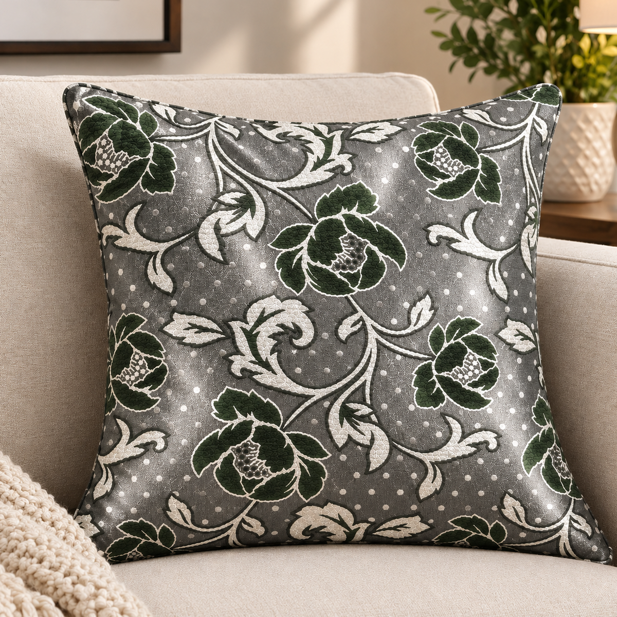 Fabric Upholstery Lorina silver 140 cm.
