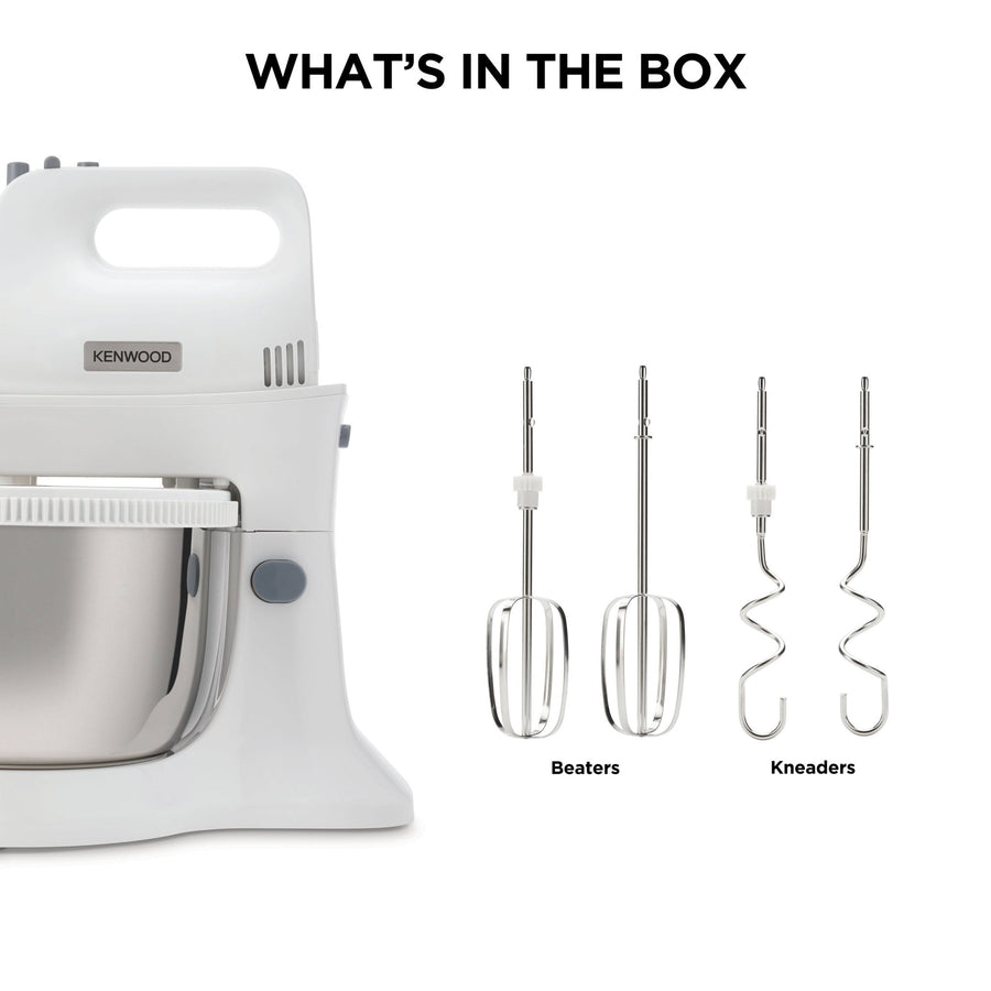 Kenwood Hand Mixer and Bowl 450W HMP32.A0WH
