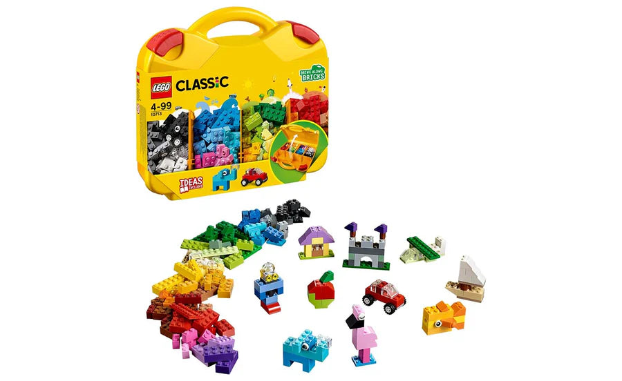 LEGO® Classic Building Blocks Creative Suitcase Set-213 Pieces 10713 - MHC World