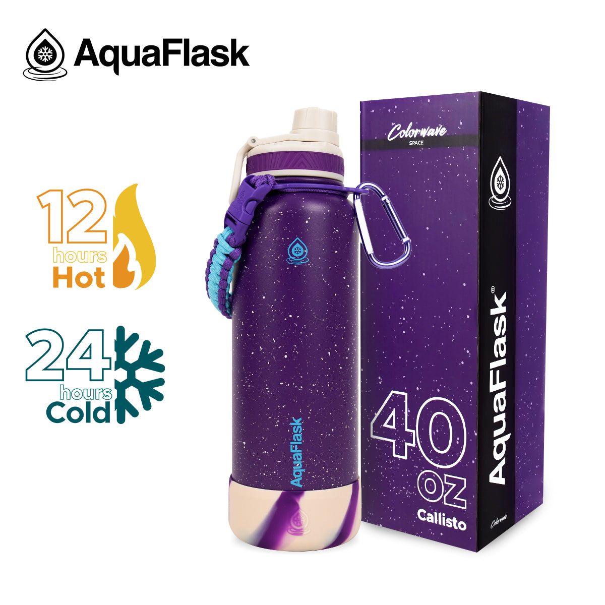 Aquaflask Colorwave 1182ml Flask Callisto AF-ZC16
