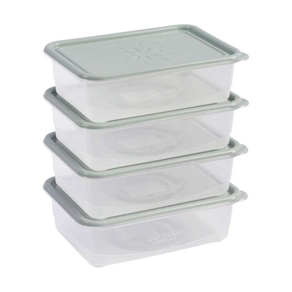 Contour Container Set Of 4 4x425ml P3867