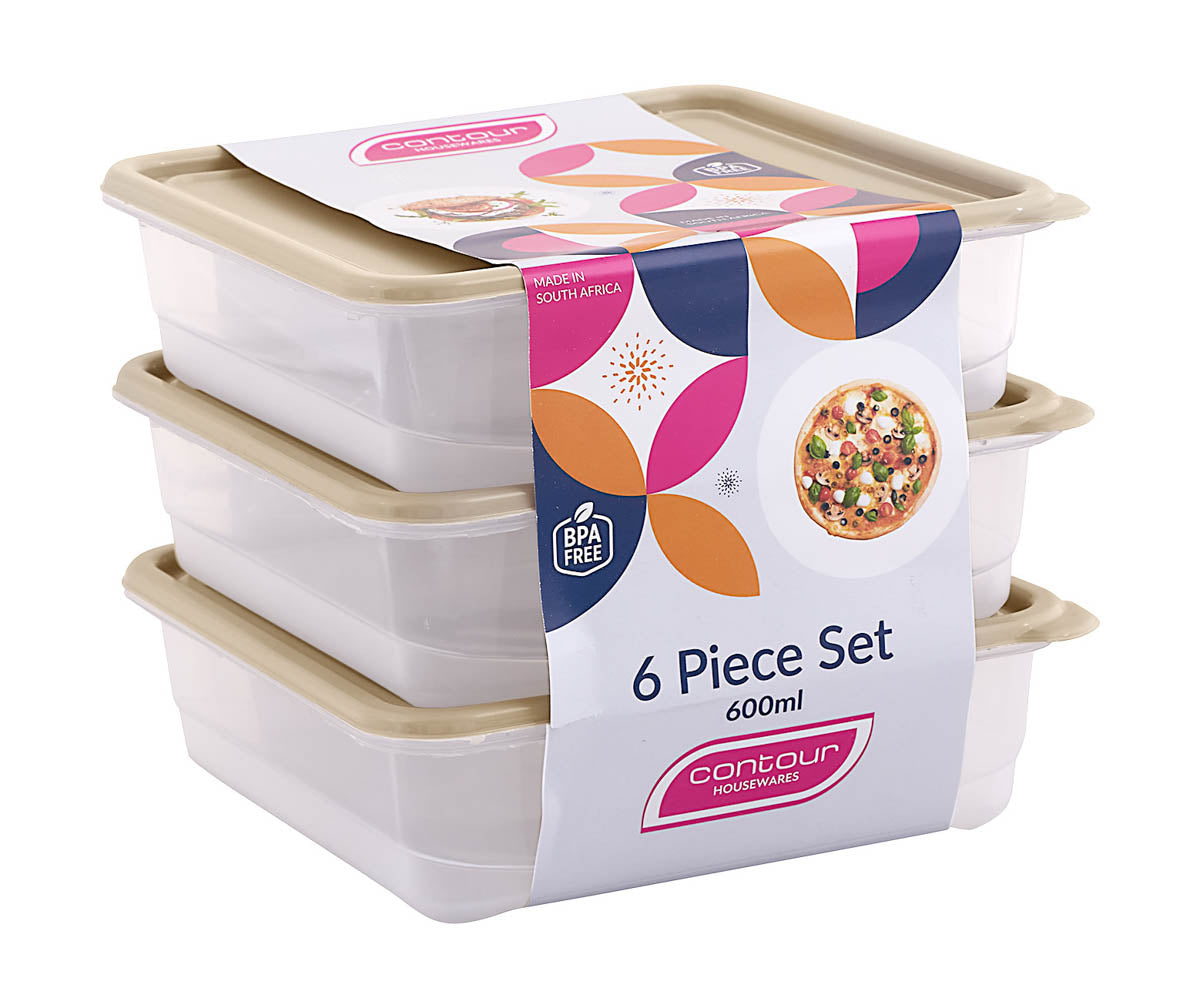 Contour Container Set 600ml P3869