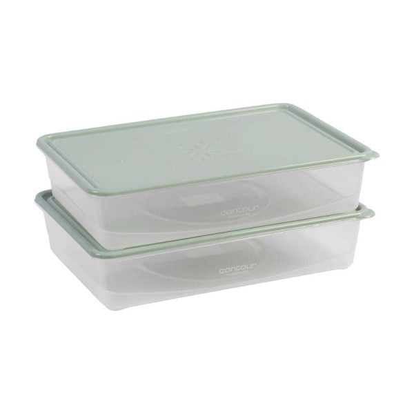 Contour Container Set Of 2 1600ml P3871