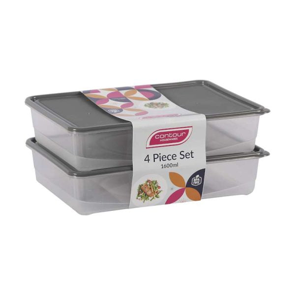 Contour Container Set Of 2 1600ml P3871
