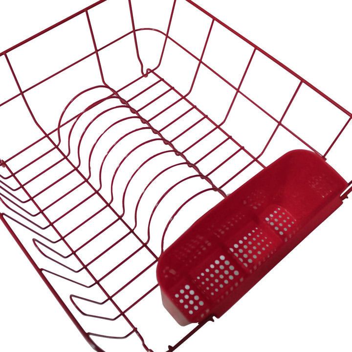 Casa Catania 301 Dish Drainer Red.