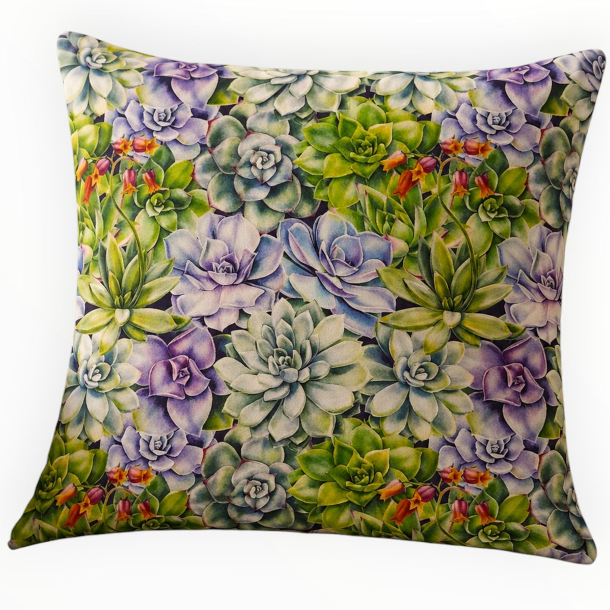 Upholstery Printed Velvet Desinger Succulent 140 cm.
