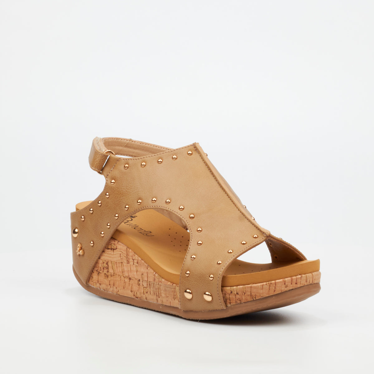 Butterfly Feet Ladies Dido 8 Sandal-Taupe