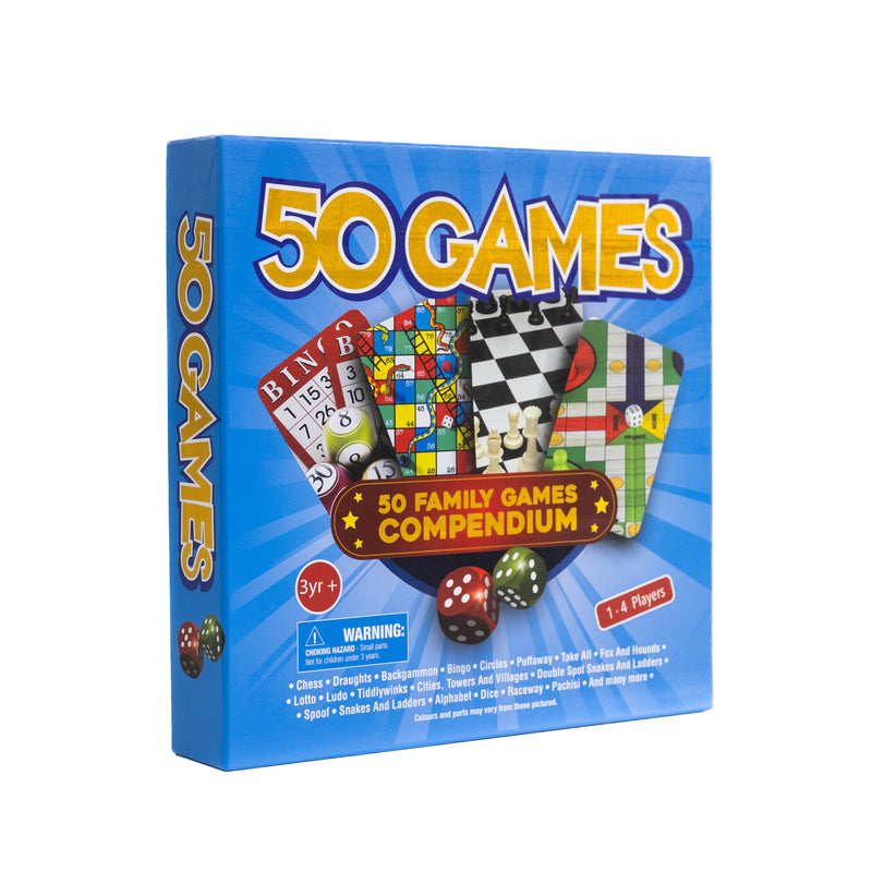 Prima Toy 50 Game Compendium Gold 54708.