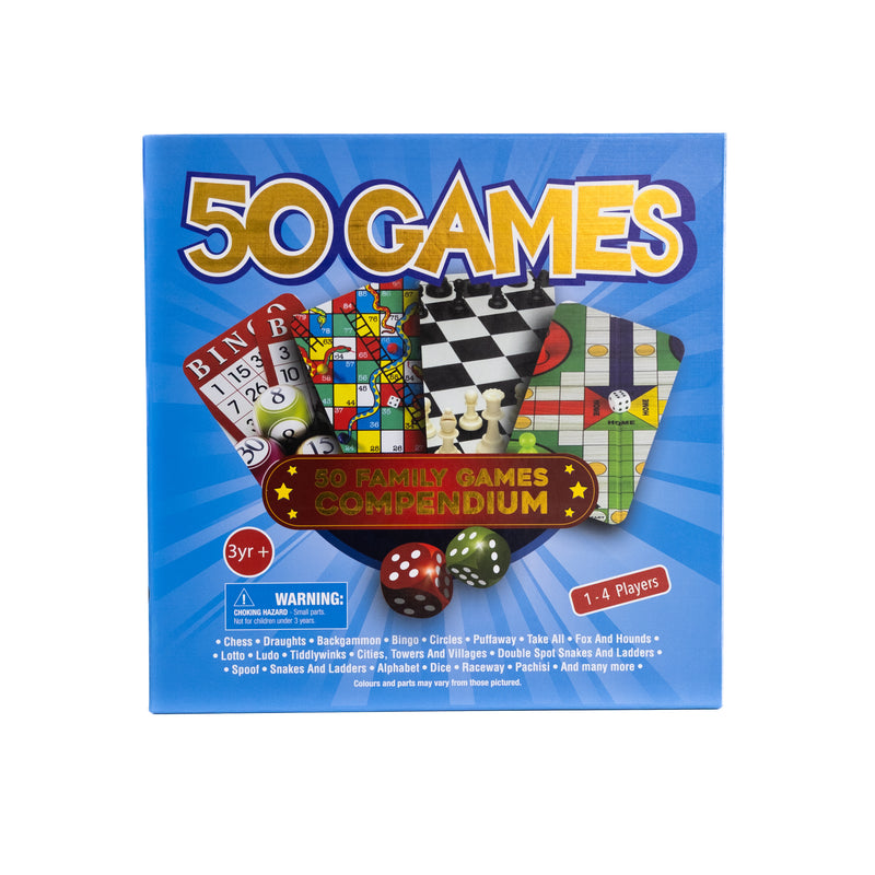 Prima Toy 50 Game Compendium Gold 54708.