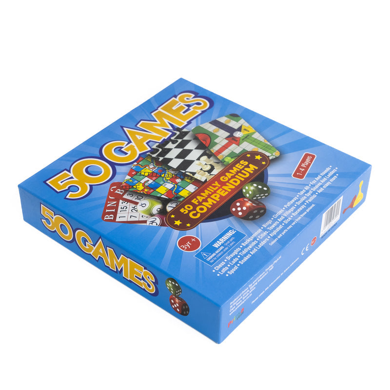 Prima Toy 50 Game Compendium Gold 54708.