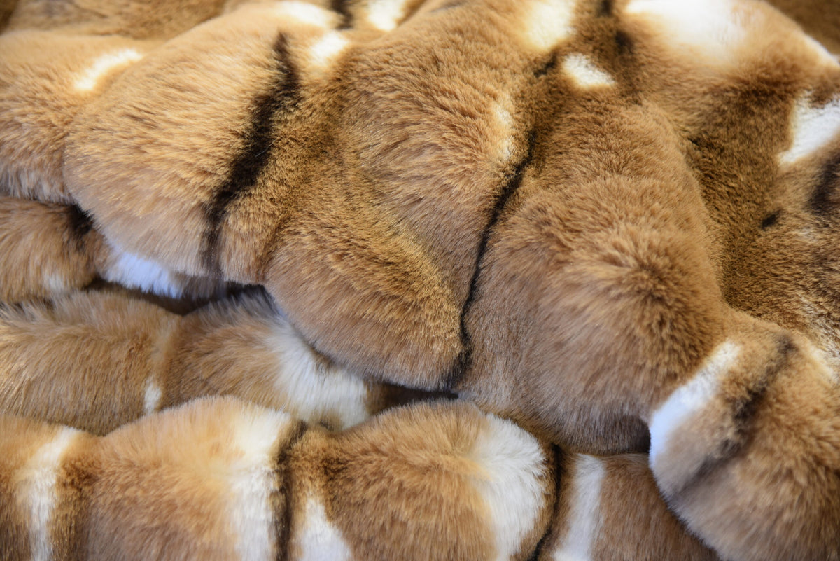 Sesli Cleopatra Faux Fur Blanket 1 Ply King 220X240cm.