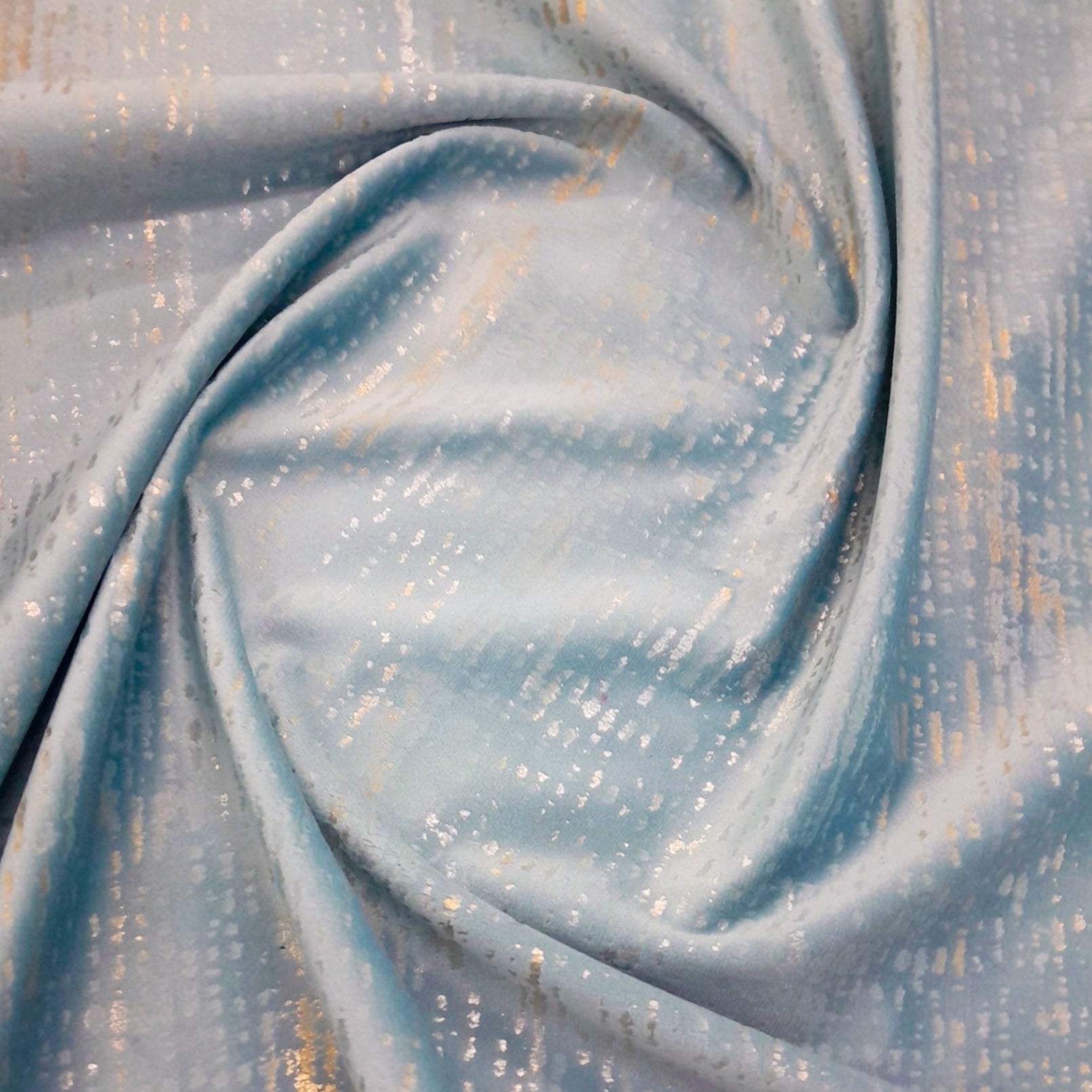 Foil Velvet Curtain/Upholstery Fabric 280 cm