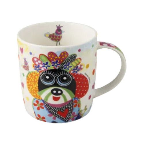Maxwell & Williams Donna Sharam Kaleidoscope Mug 370ml Bestie DX1458.