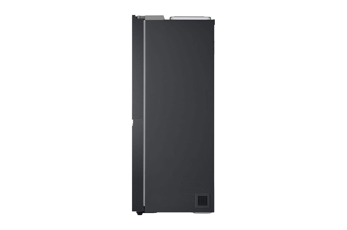 LG 674L Matte Black side by side Fridge GC-B257SQYL