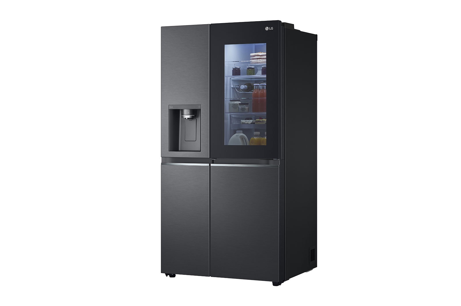 LG 674 L Matte Black Steel Side By Side GC-X257CQFS