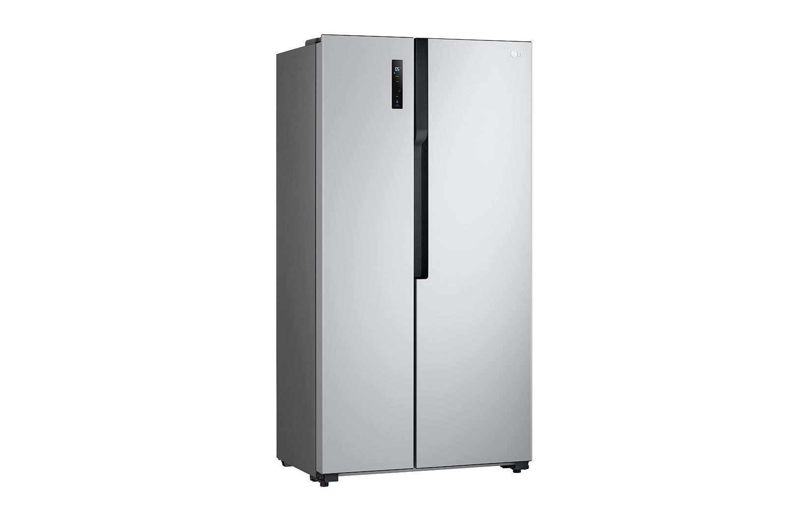 LG 519 L Silver Side by Side Fridge GC-FB507PQAM