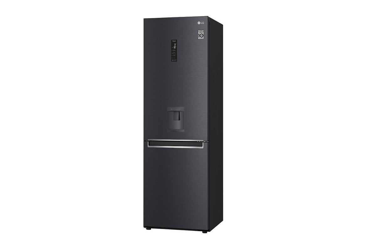 LG 373L Matte Black Fridge Freezer GC-F459NQDM