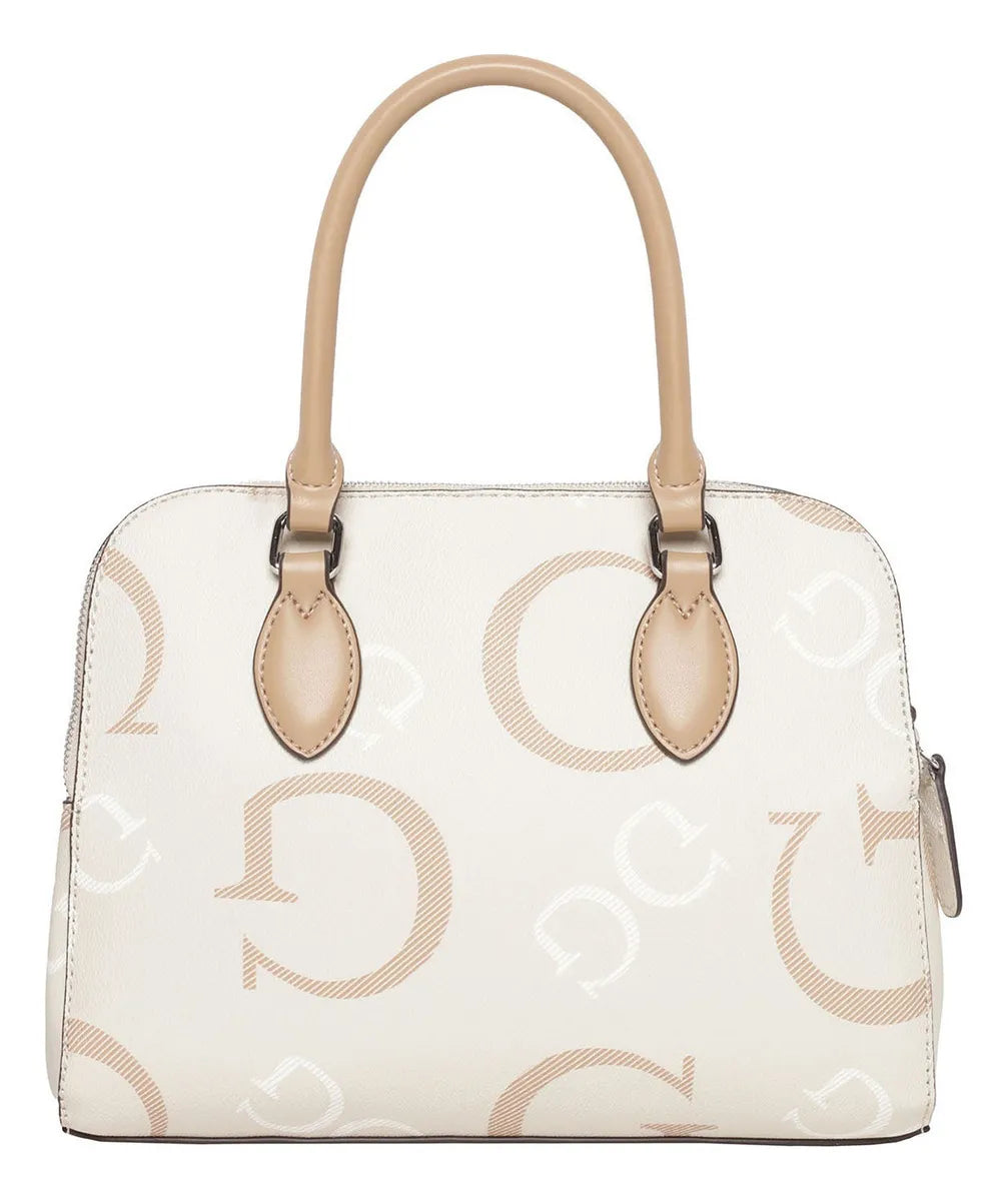 Guess Cordyn Satchel Caramel Multi CC971306