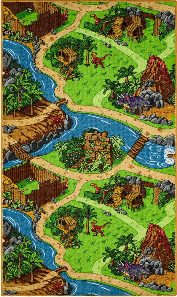 Kids Playmat Rug Dino.