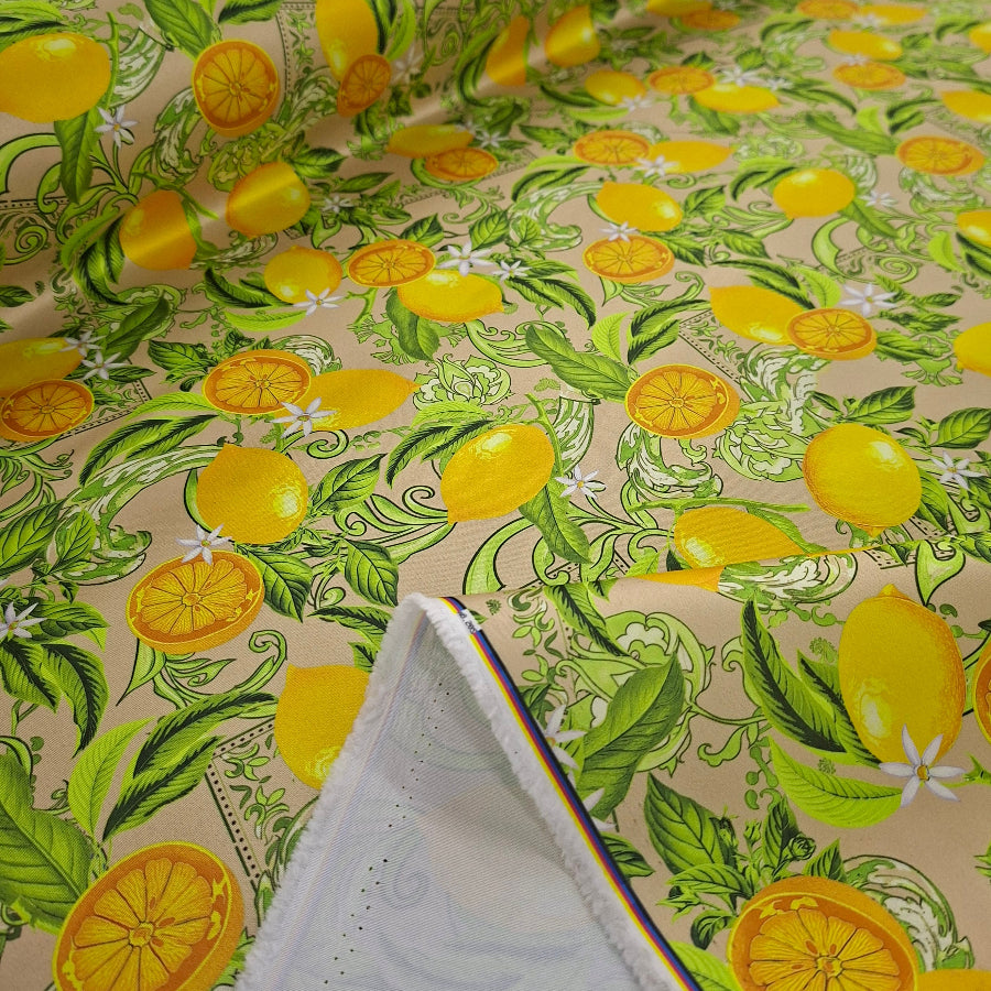 Printed Duchess Satin Fabric 150 cm