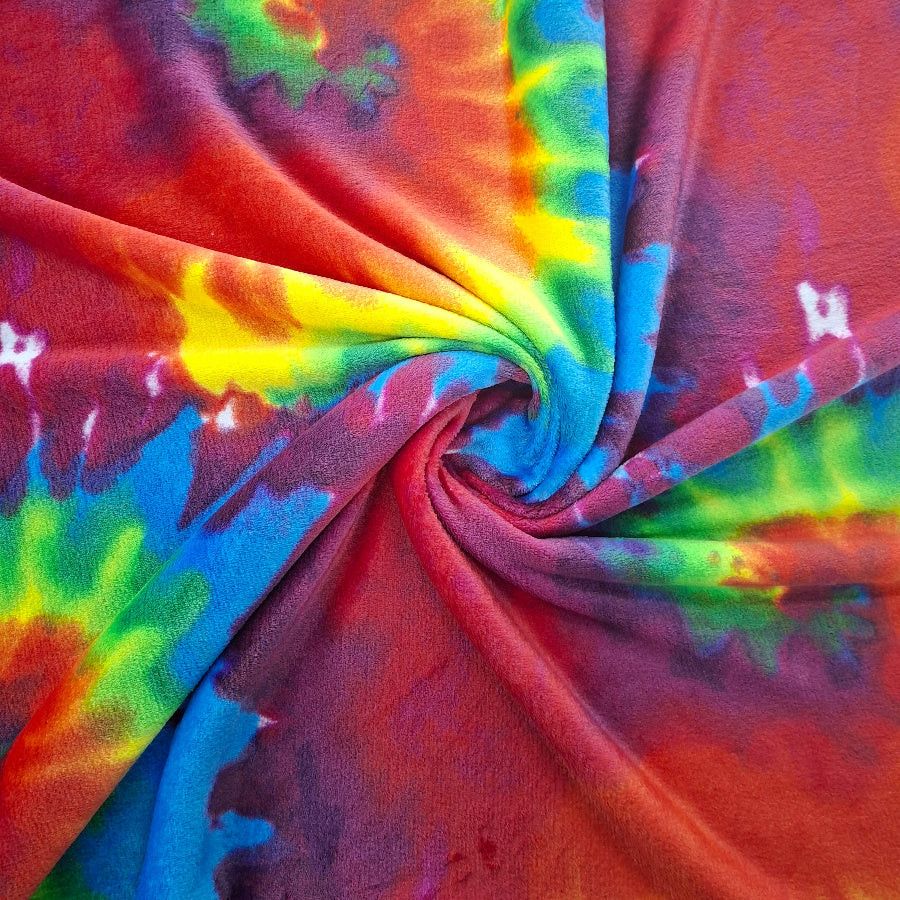 Printed Mongolian Fleece.