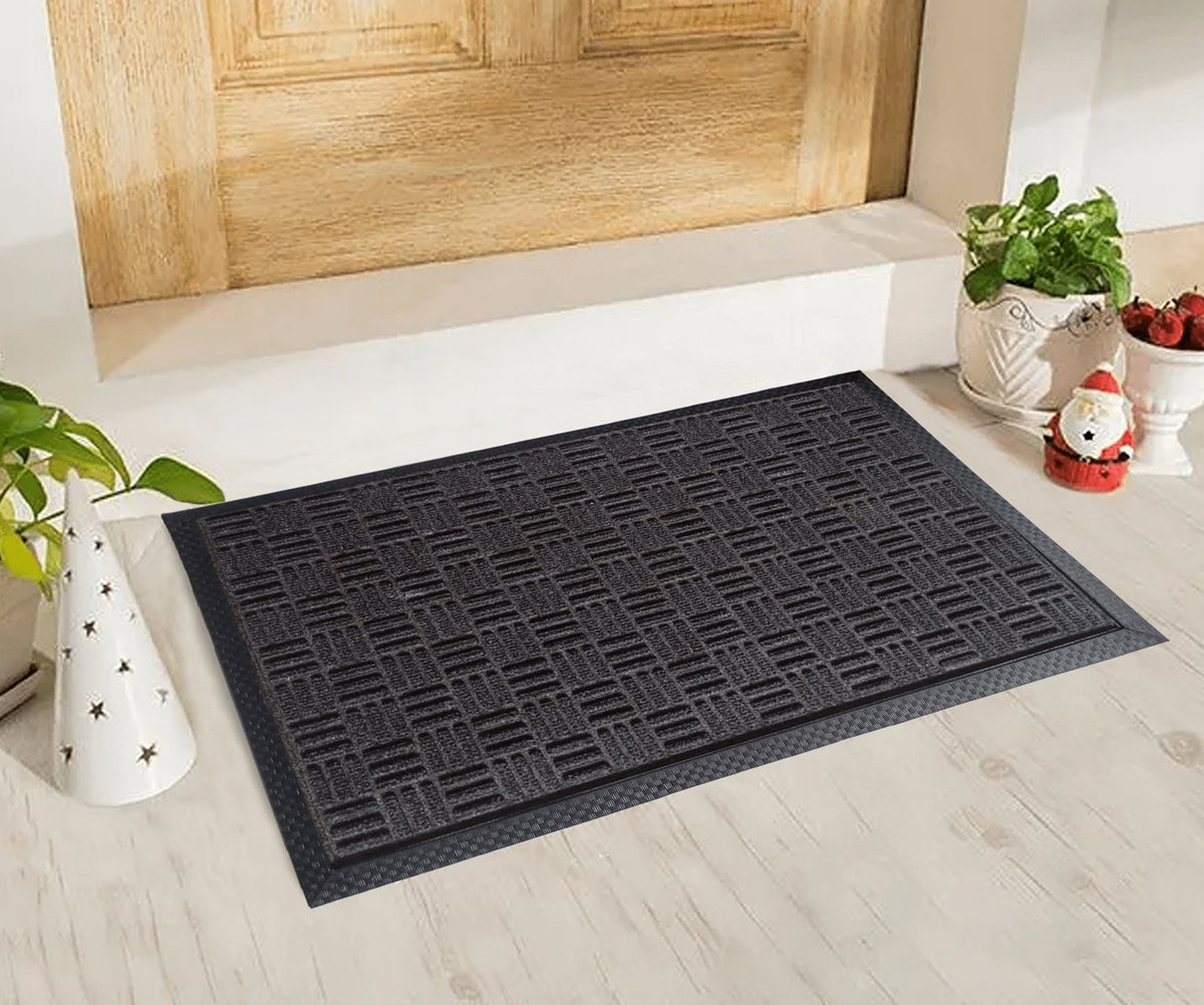 Multi Flor Dura Weave Door Mats Black