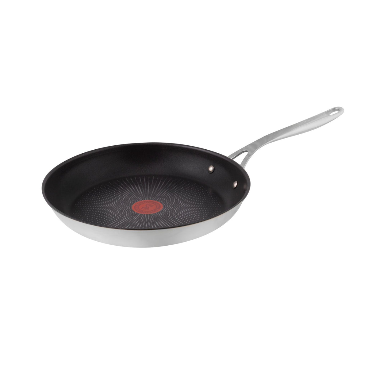 Tefal Jamie Oliver Fry Pan Stainless Steel Set 24cm & 28cm E304S244