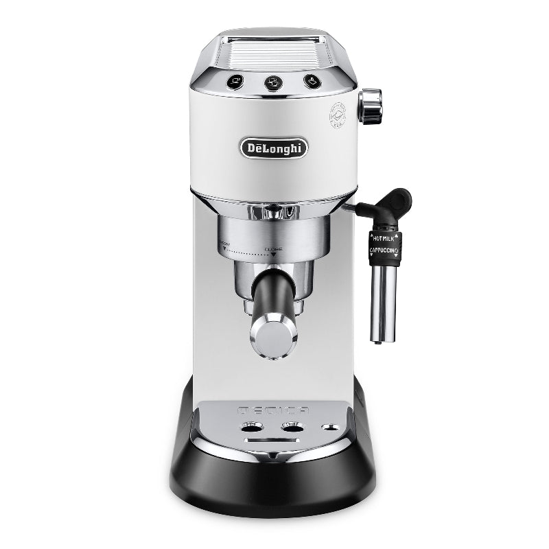 Delonghi Dedica Style Matt Pump Espresso Maker White EC685.W