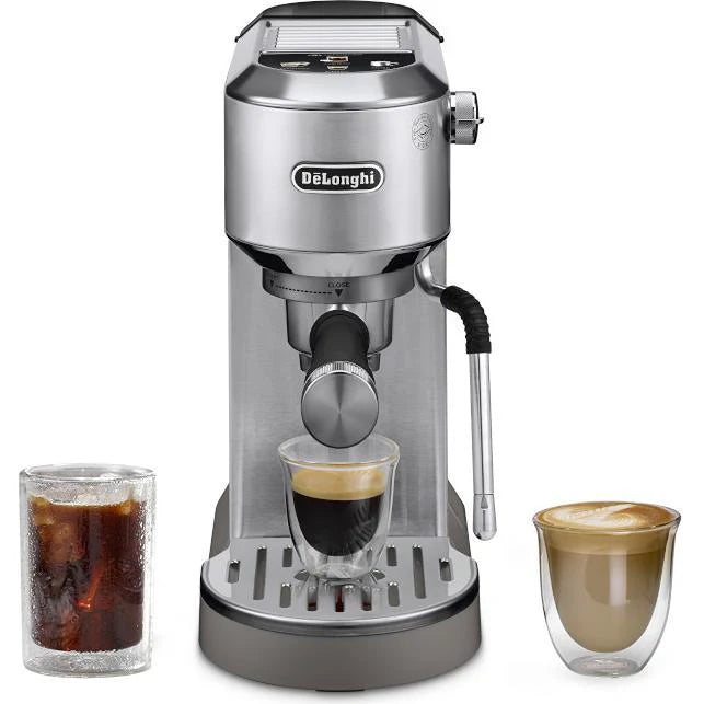 Delonghi Dedica Duo Manual Coffee Maker Full Metal EC890.M