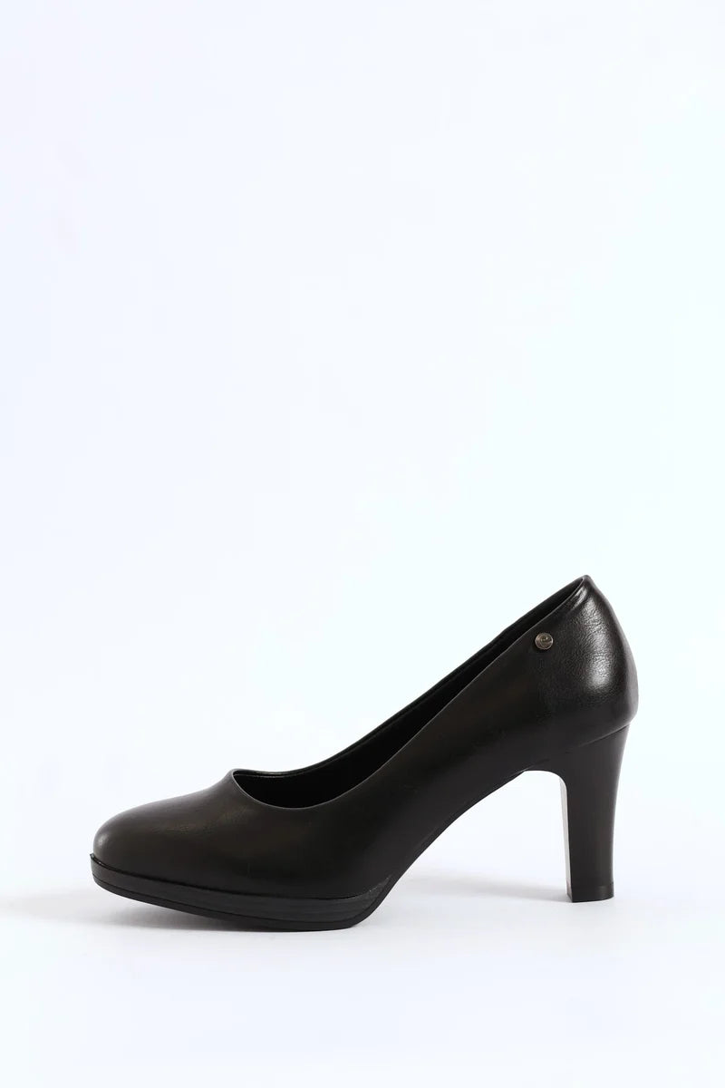 Pierre Cardin Naple Ladies Heels–Black PCL10708BKBK