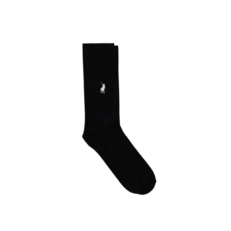 Polo Black PLain Anklets