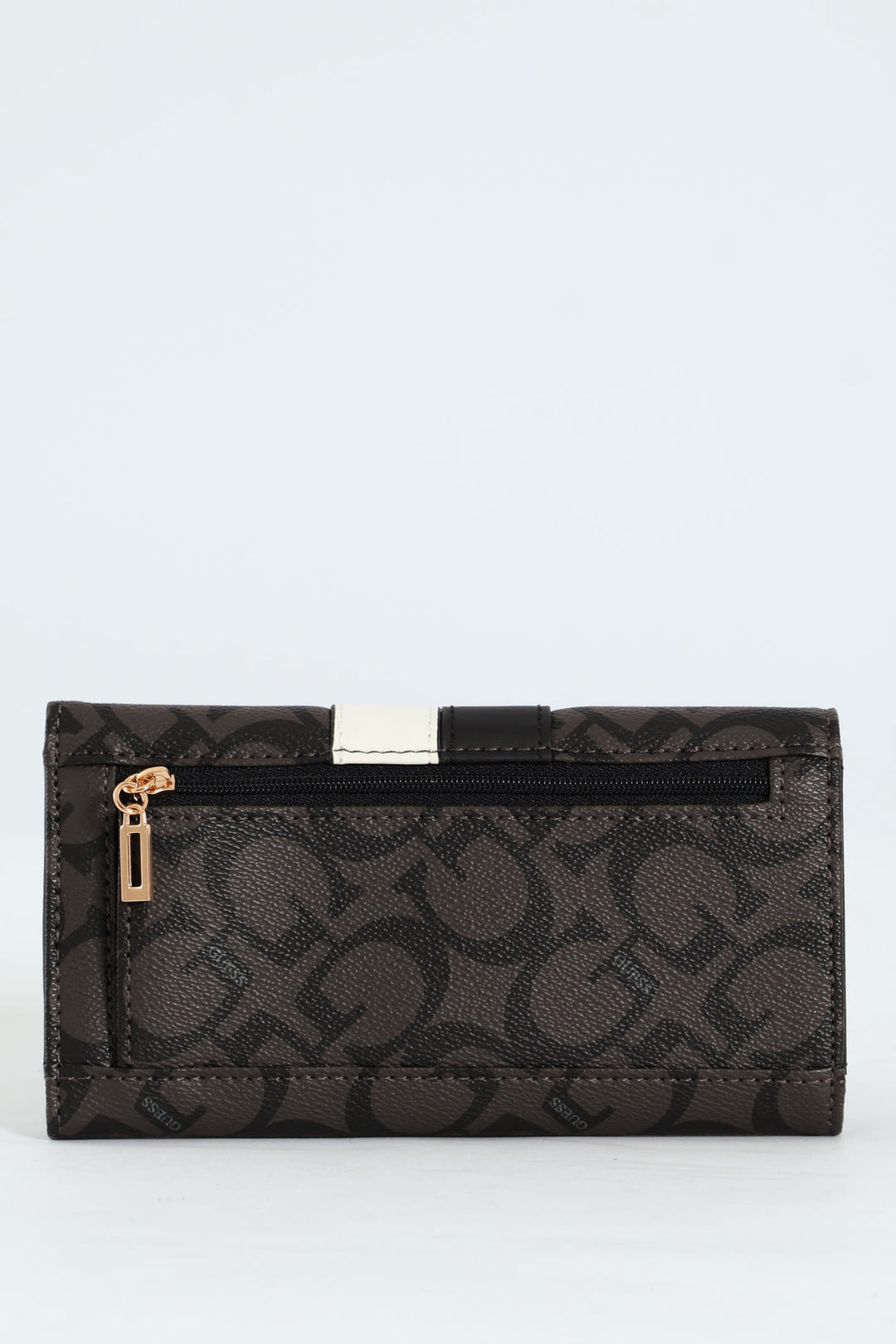 Guess Kerry Slim Clutch Purse Coal G9708151