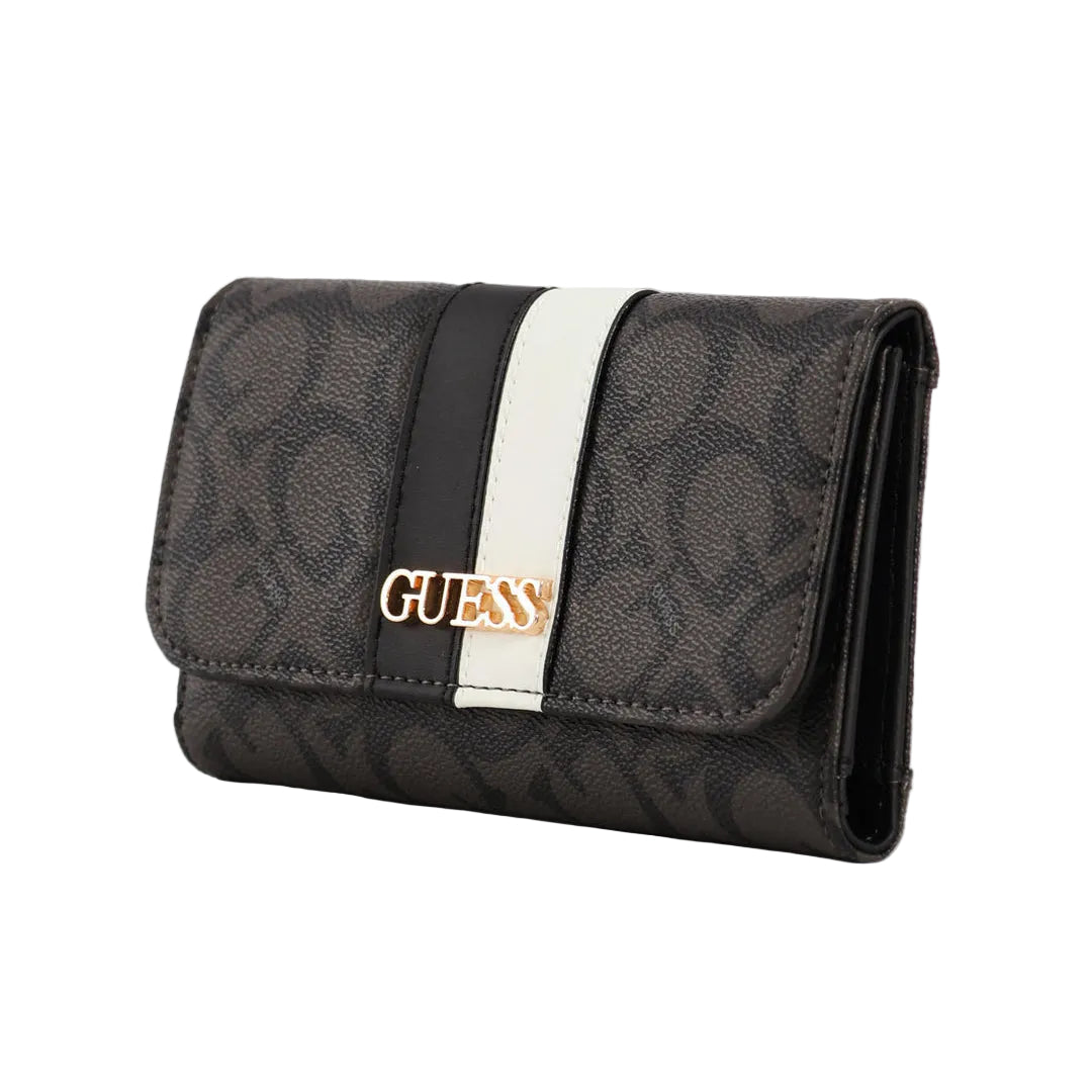 Guess Kerry Slim Clutch Purse Coal G9708151