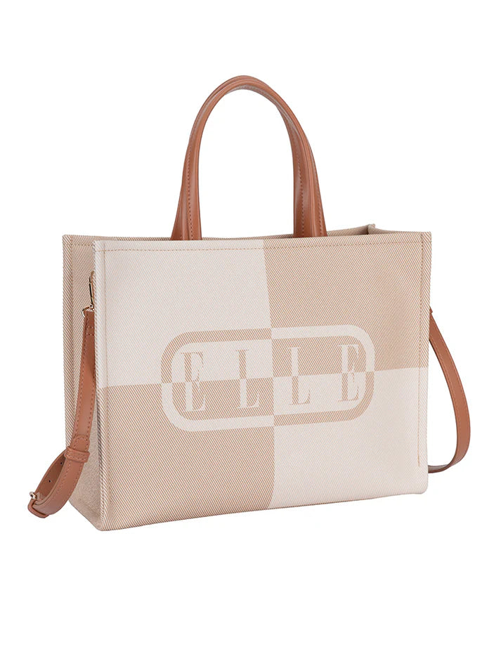 Elle  Large Shopper Beige  EL104051.