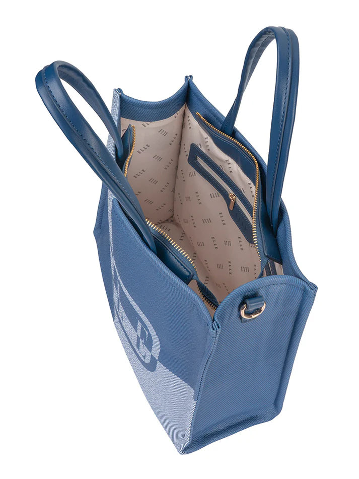 Elle  Large Shopper Blue  EL104056.