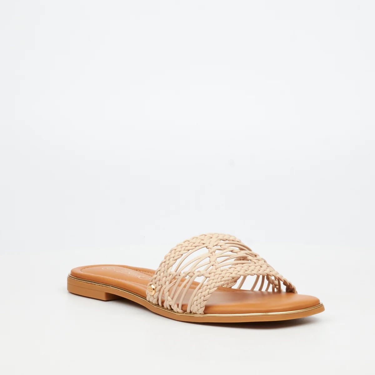 Miss Black Ladies Elaine 3 Sandal-Natural