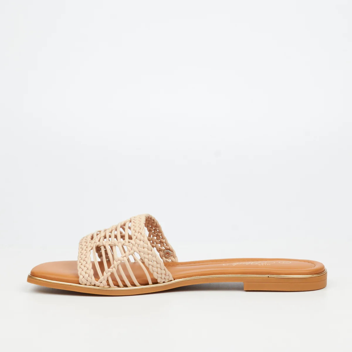 Miss Black Ladies Elaine 3 Sandal-Natural
