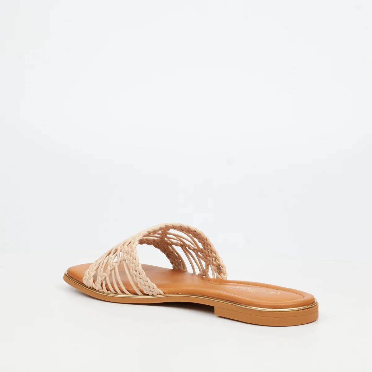 Miss Black Ladies Elaine 3 Sandal-Natural