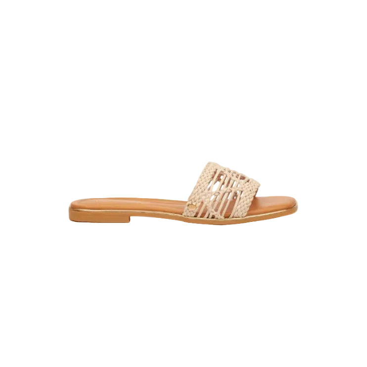 Miss Black Ladies Elaine 3 Sandal-Natural