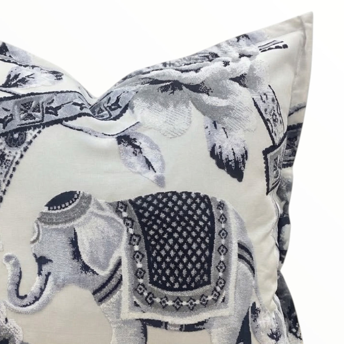 Assorted Scatter Cushions Elephant White 60x60 cm.
