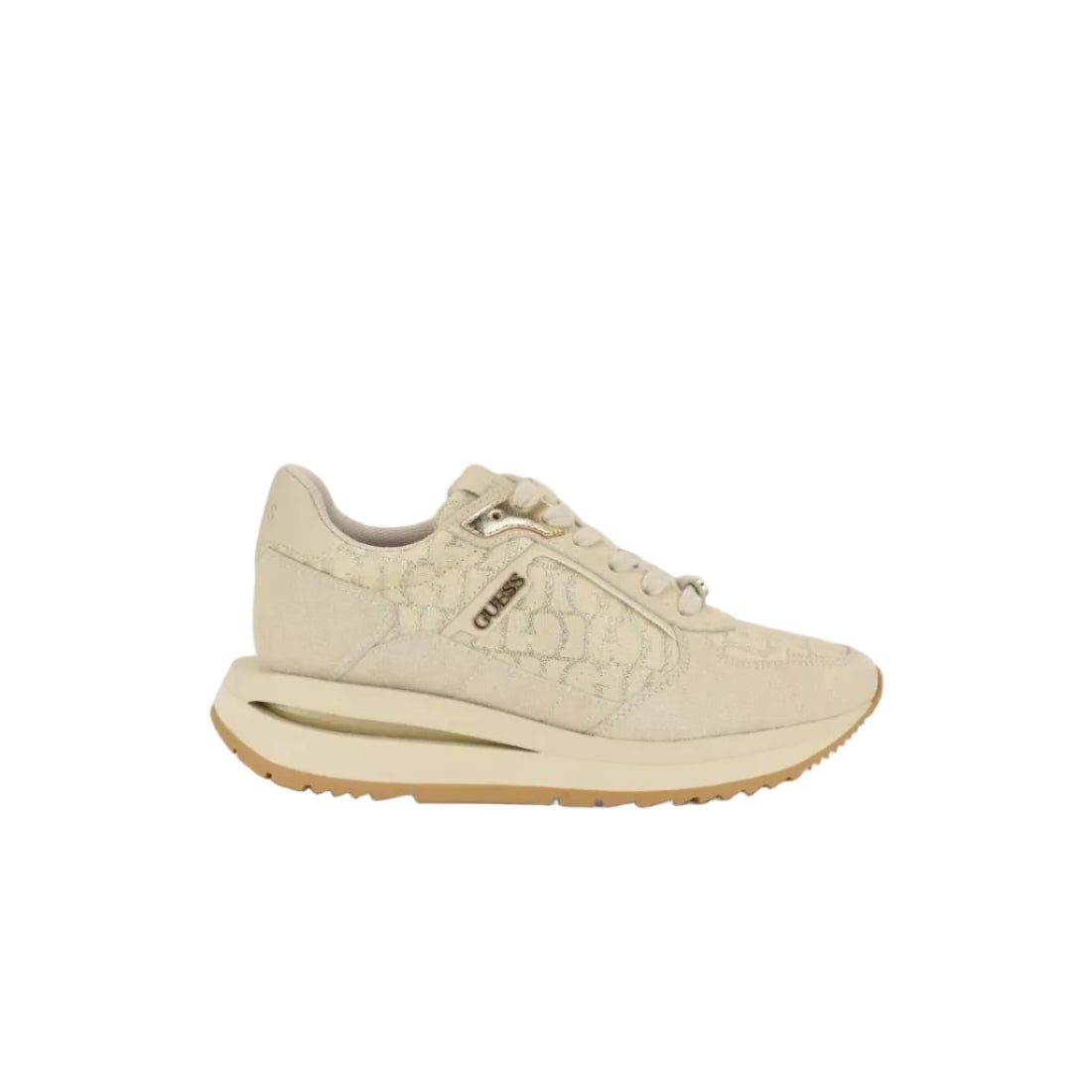 Guess Women's Energy 6 Sneakers-Taupe GM19603