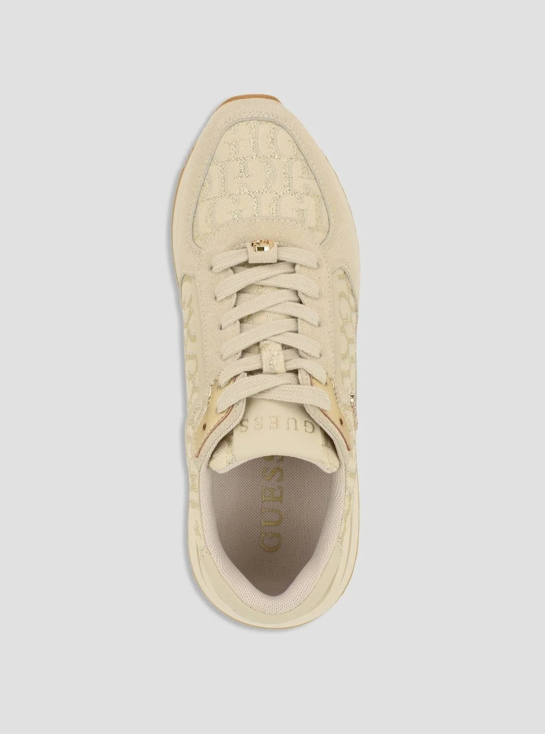 Guess Women's Energy 6 Sneakers-Taupe GM19603