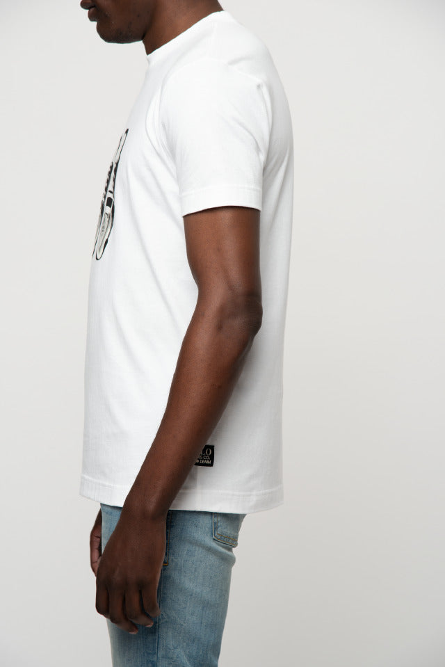Polo Pjc Short Sleeve Sneaker Logo Tee White