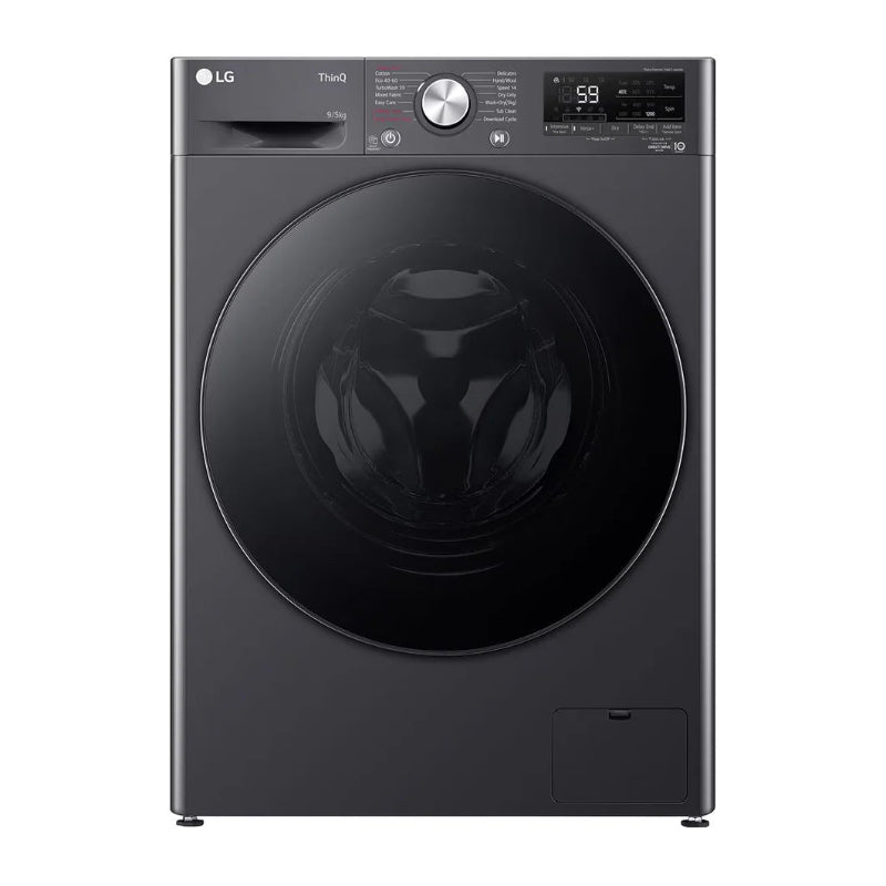 LG 9/5kg Middle Black Washer Dryer Combo with AI DD™ & Steam F2V5FRPYJ