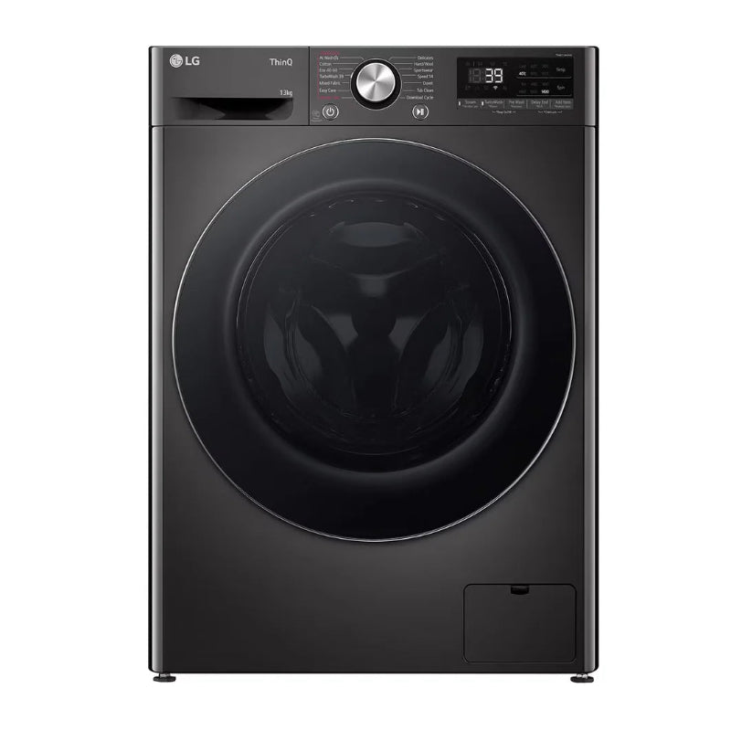 LG 13kg  Black Front Loader Washing Machine  with AI DD™ & Steam+™ F4Y9LWP2ZB